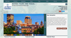 Desktop Screenshot of marinatours.com